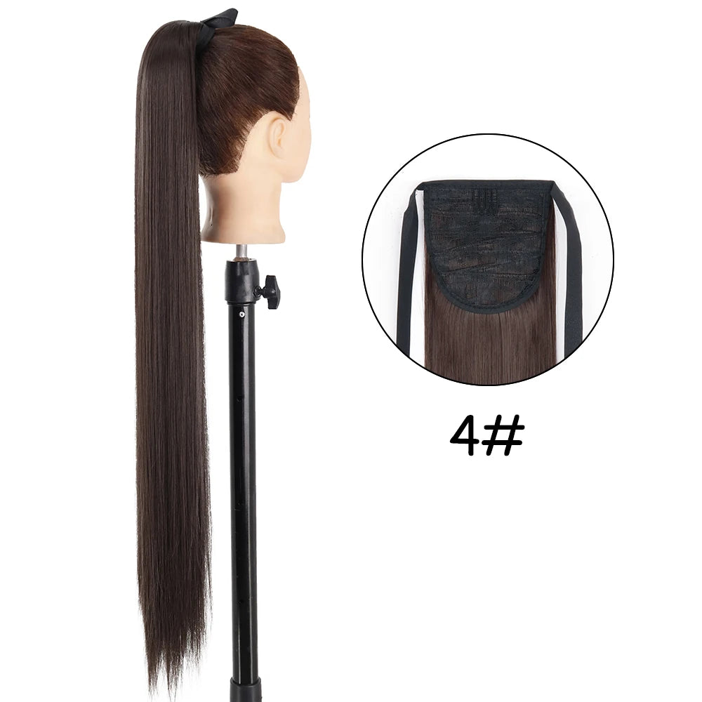 34inches Synthetic Ponytail Hair Extension