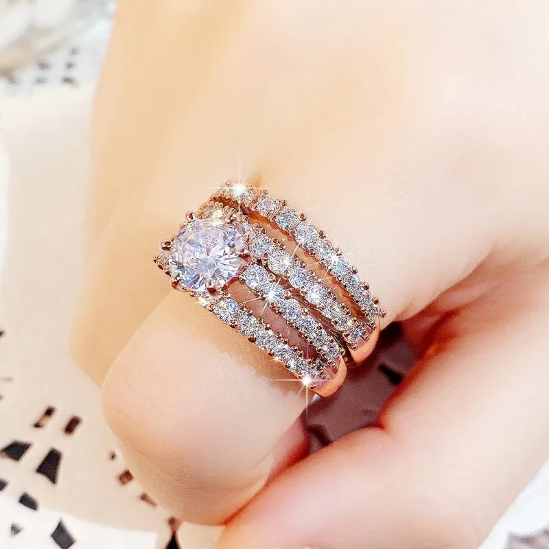 Trendy Hollow Set Ring