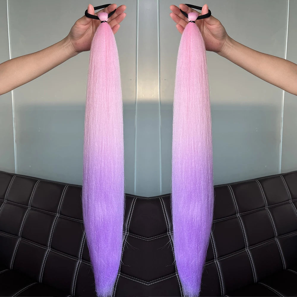 Synthetic Colorful Ponytail Extension