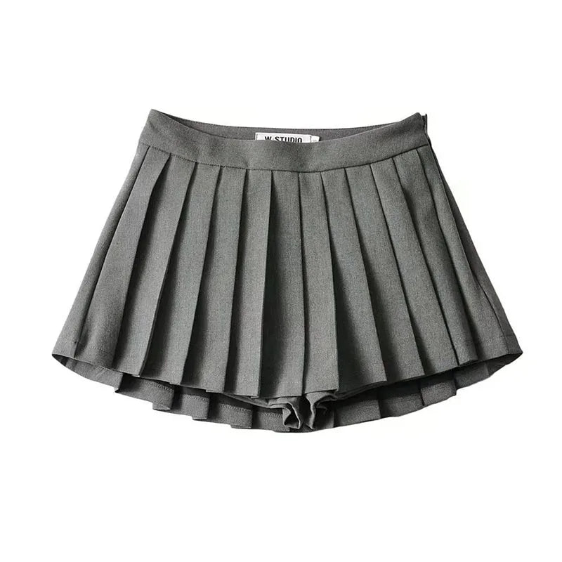 High Waist Summer Vintage Mini Skirts