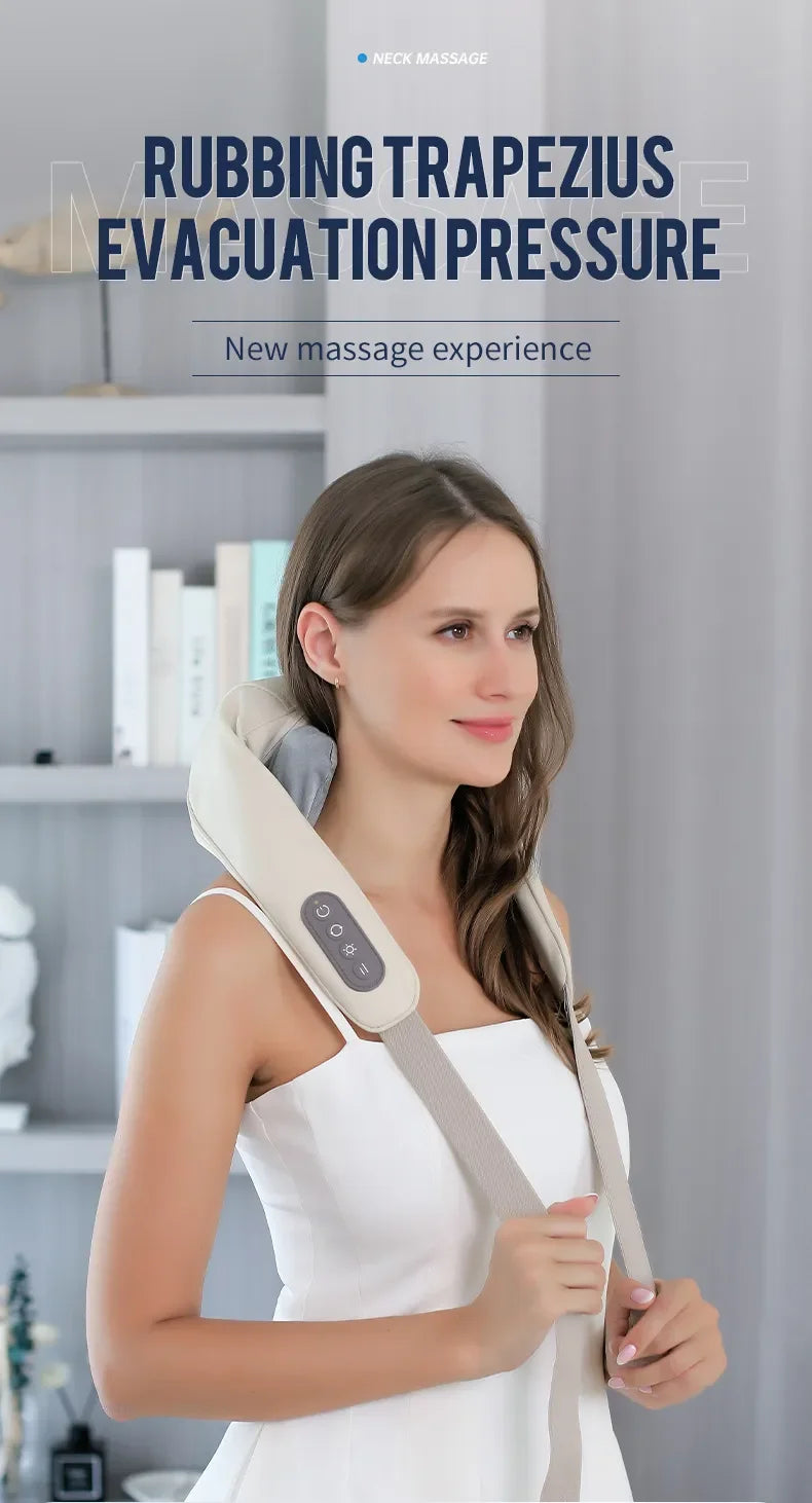 Electric Heat Neck Massage
