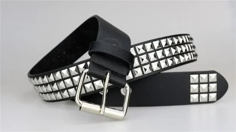 Metal Pyramid Belt