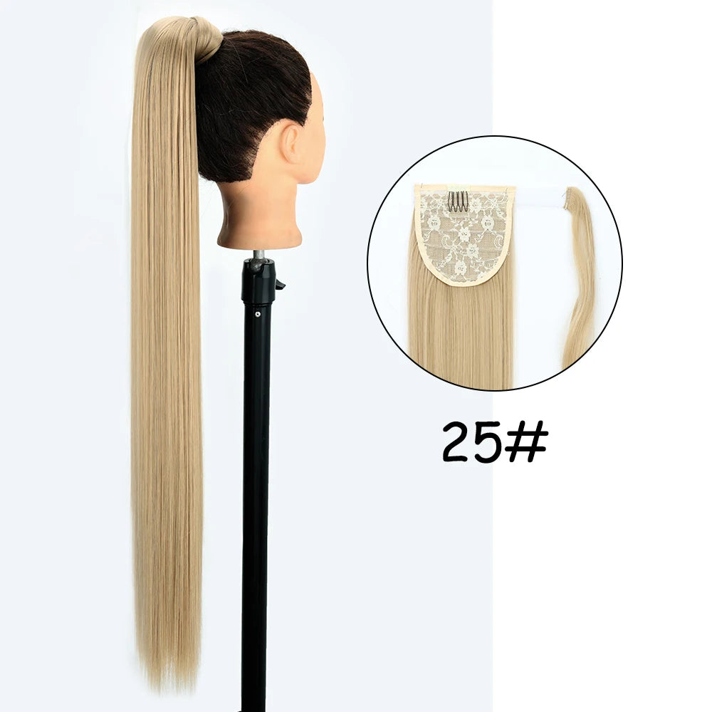 34inches Synthetic Ponytail Hair Extension