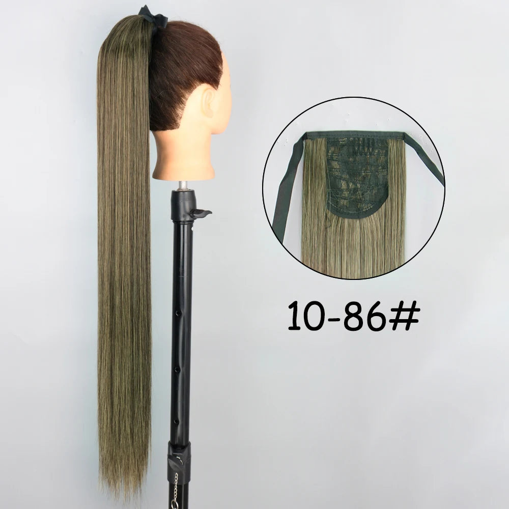 34inches Synthetic Ponytail Hair Extension