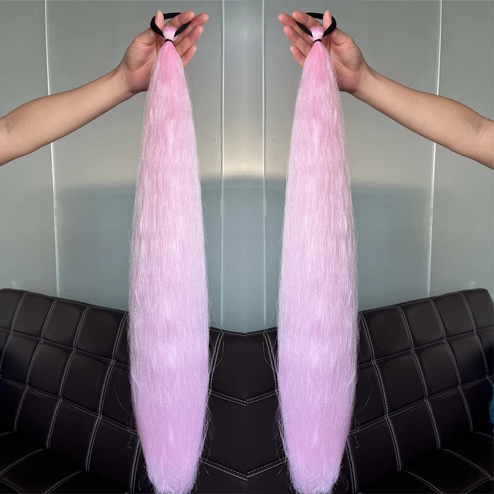 Synthetic Colorful Ponytail Extension