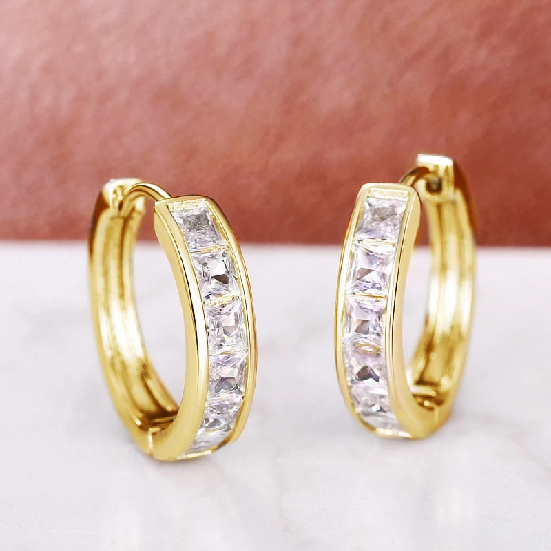 Classic Design Hoop Earrings