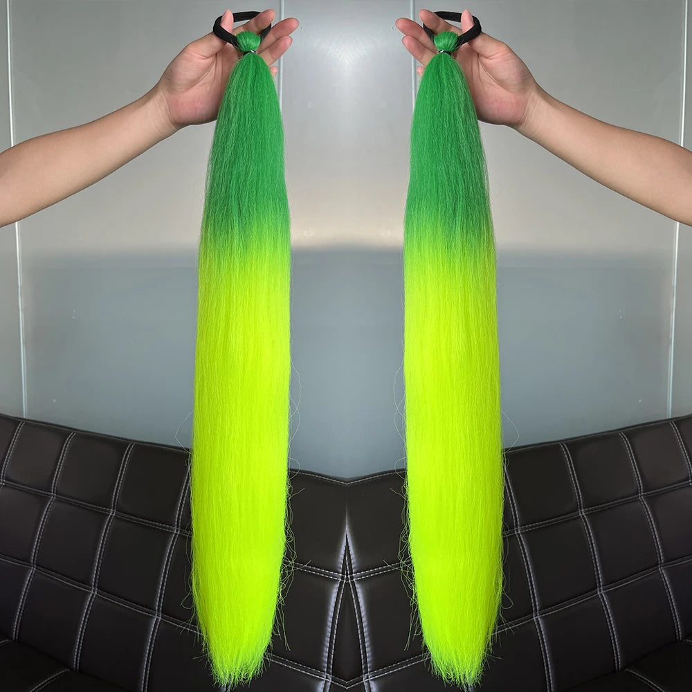 Synthetic Colorful Ponytail Extension