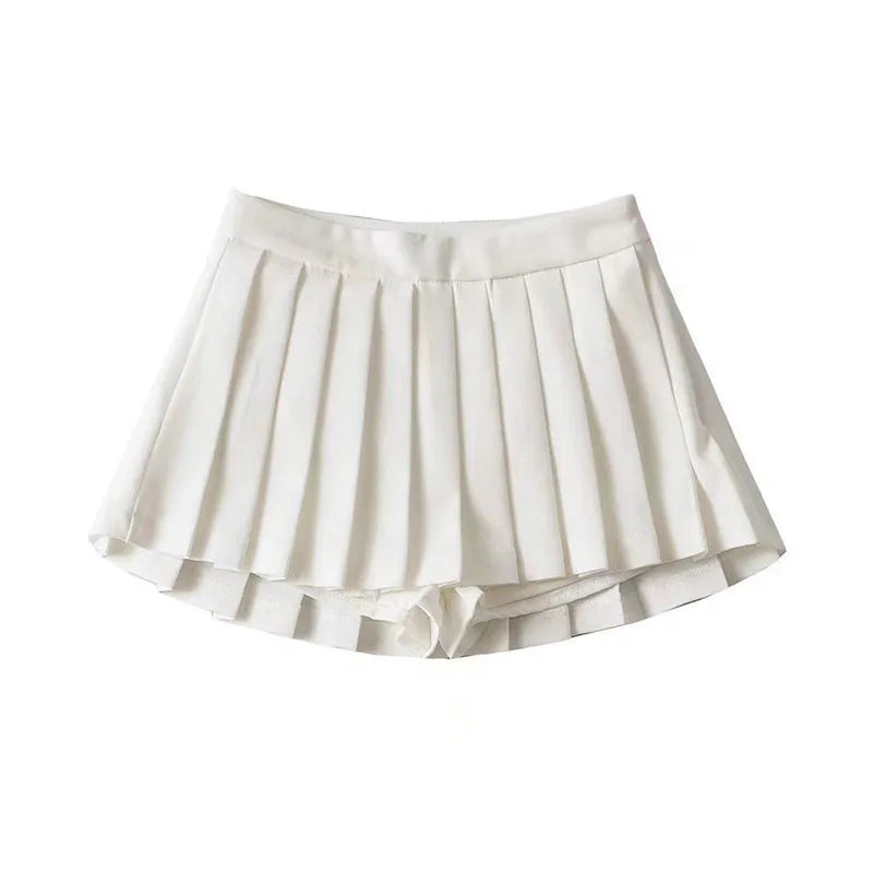 High Waist Summer Vintage Mini Skirts