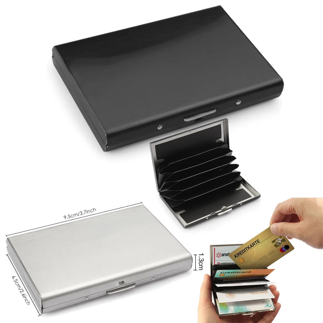 Aluminum Anti Magnetic Card Holder