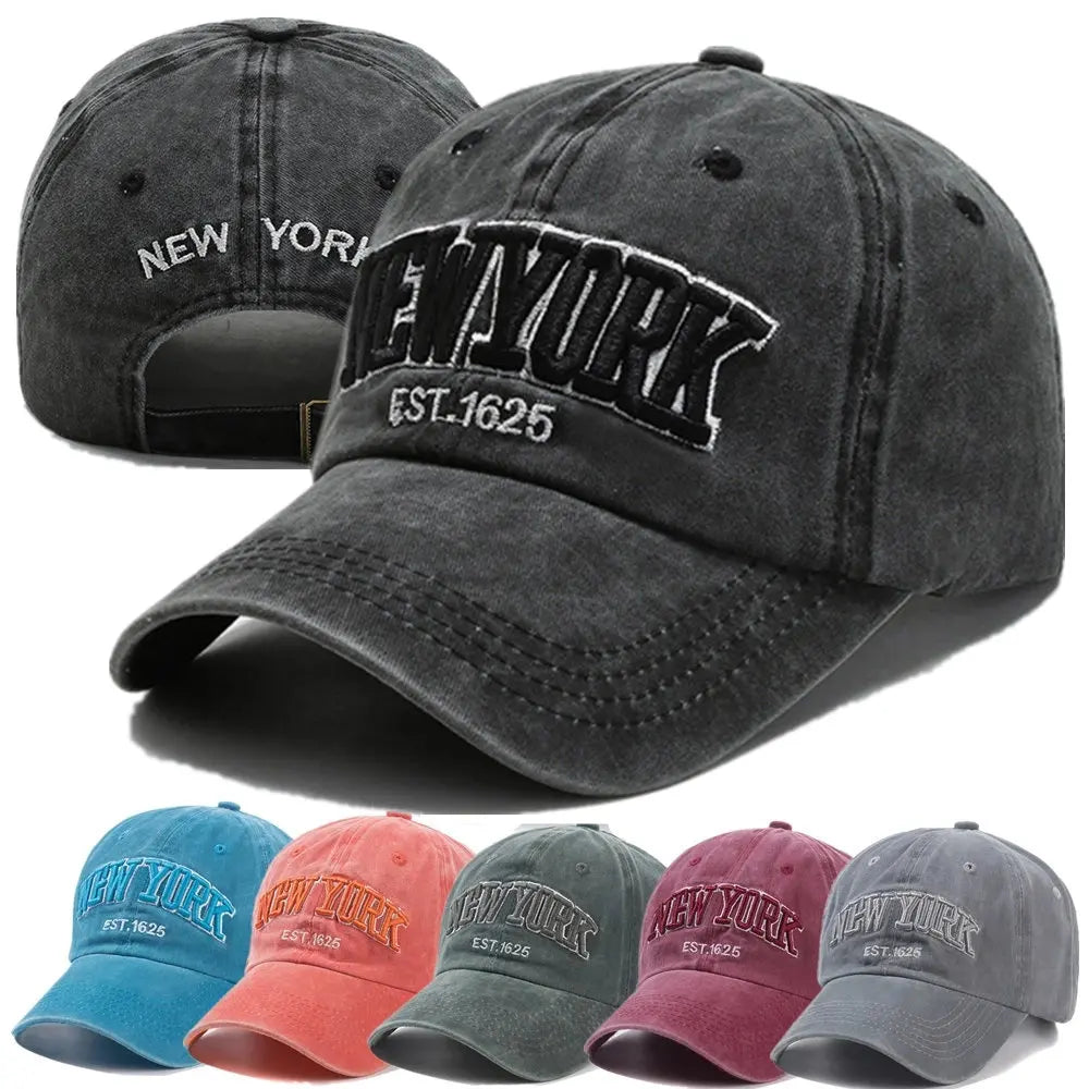 Unisex Washed Cotton Vintage Cap