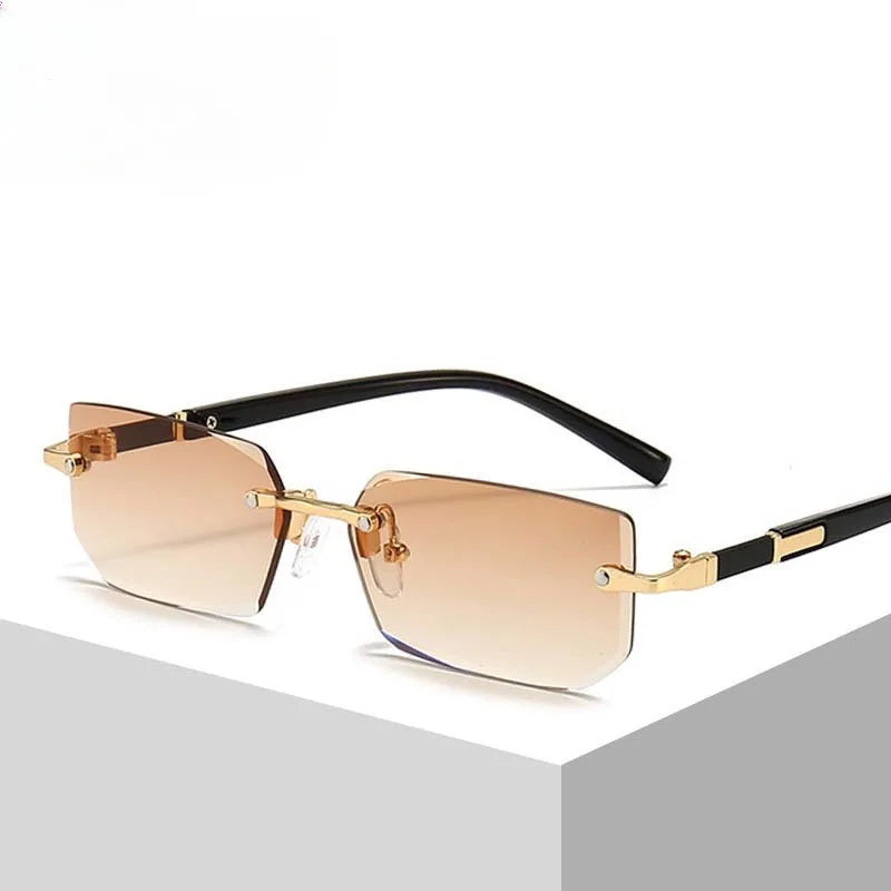 Retro Sunglasses Cutting Lens