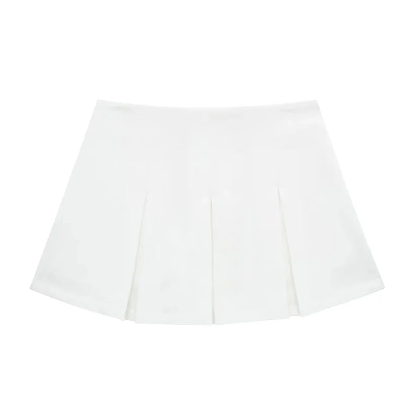 Striped Bermuda Shorts Woman Casual Mini Shorts