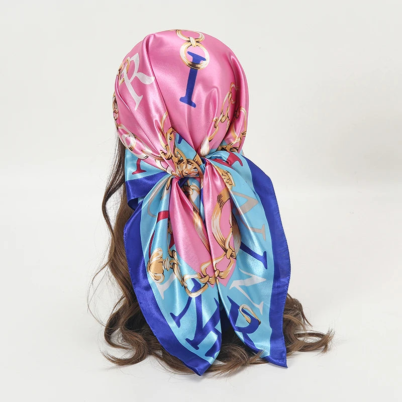 Satin Square Scarf