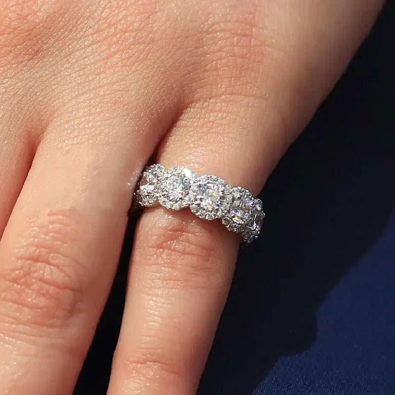 Sparkling Cubic Zirconia Ring