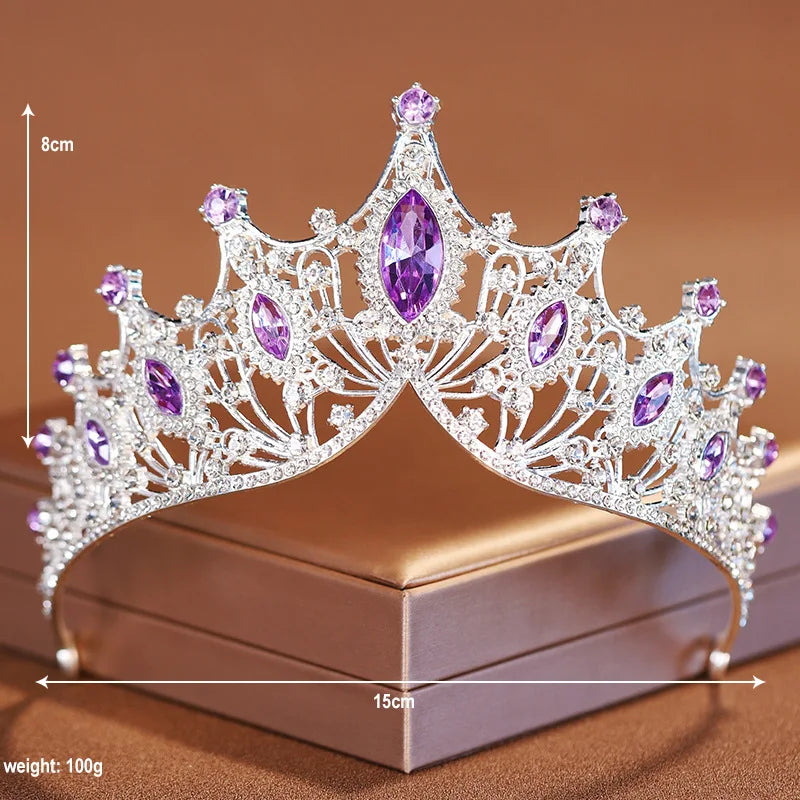 Rhinestone Tiara Designed For Wedding Party