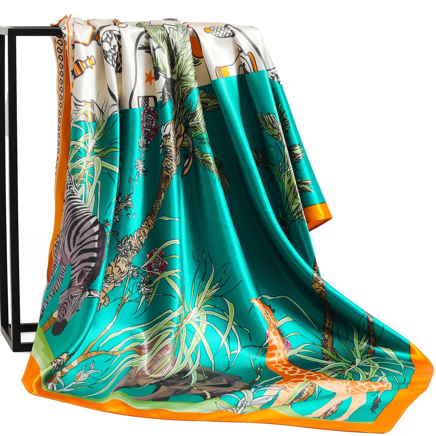 90*90cm Women Scarf Silk