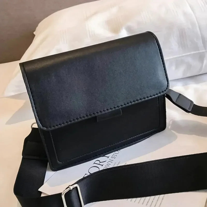 Classic Designer Leather Crossbody Bag