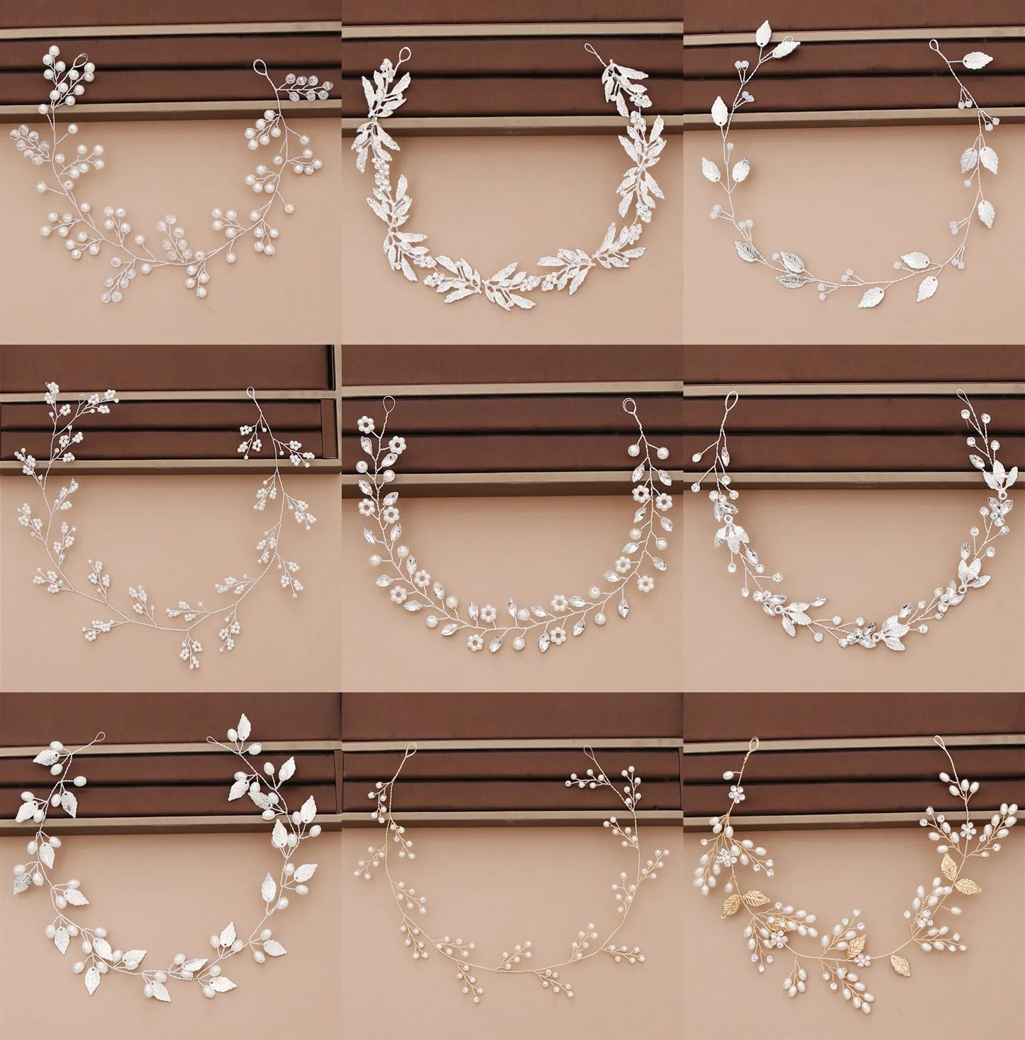 Bridal Pearl Headband Wedding Hair Accessories