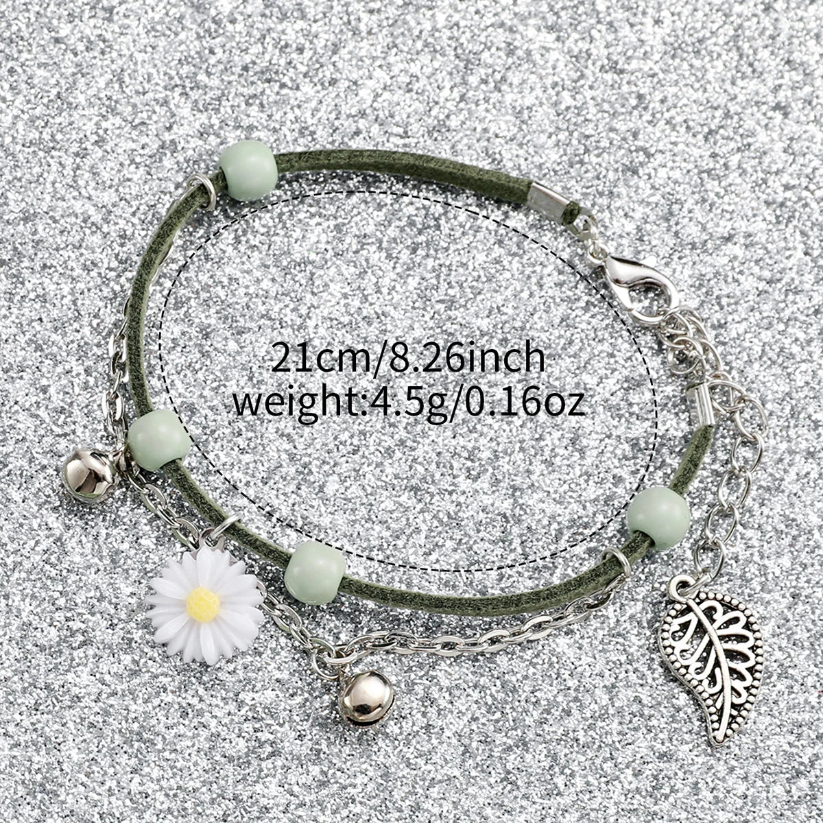 Quartz Watches Flower Bracelet Set