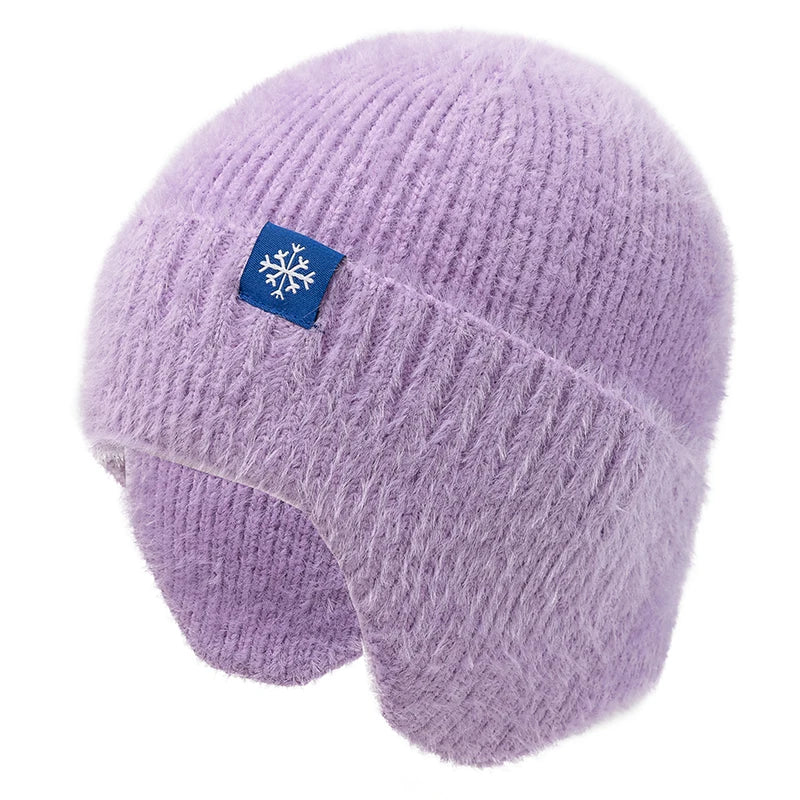 Candy Colors Earflap Winter Hat