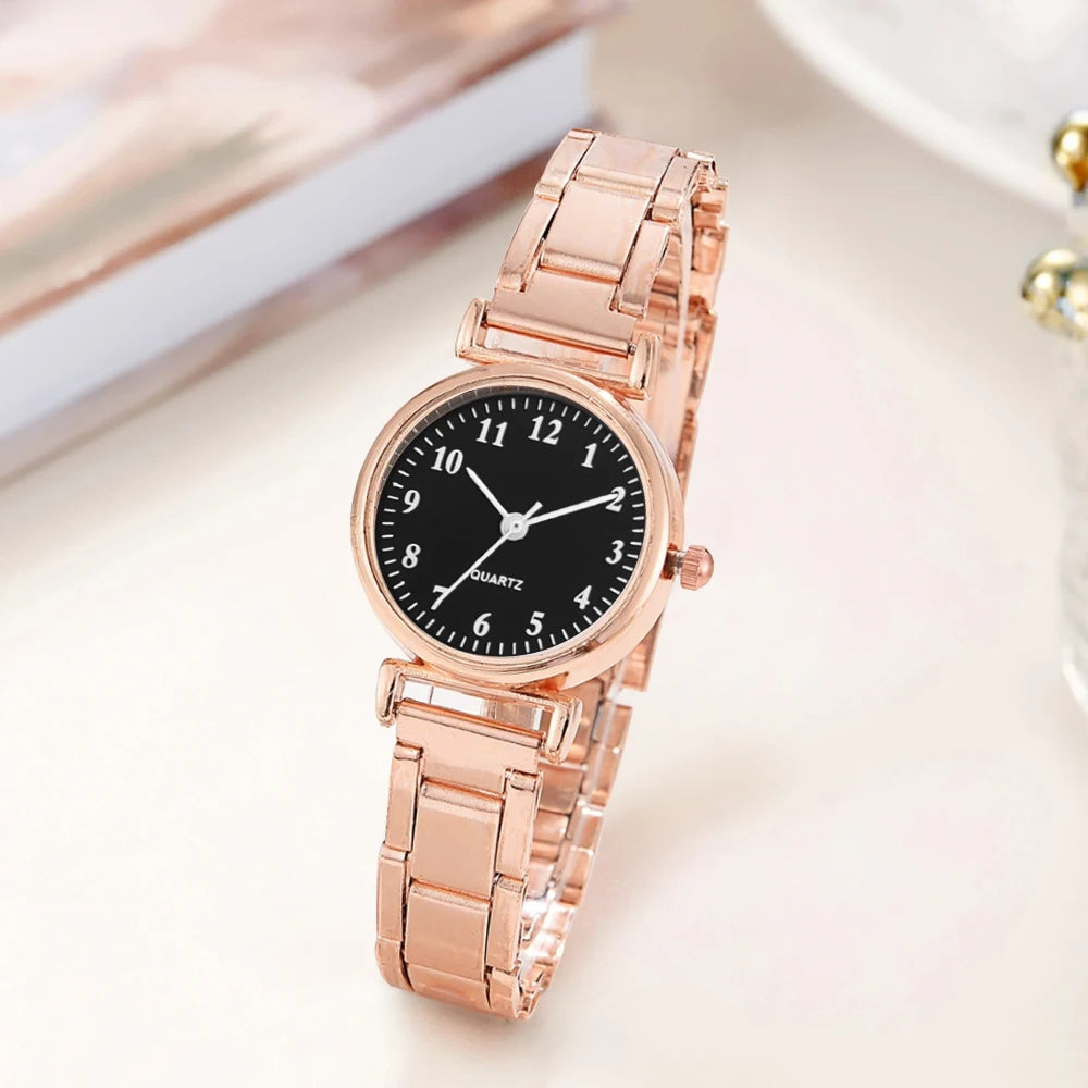 Steel Band Quartz Watch