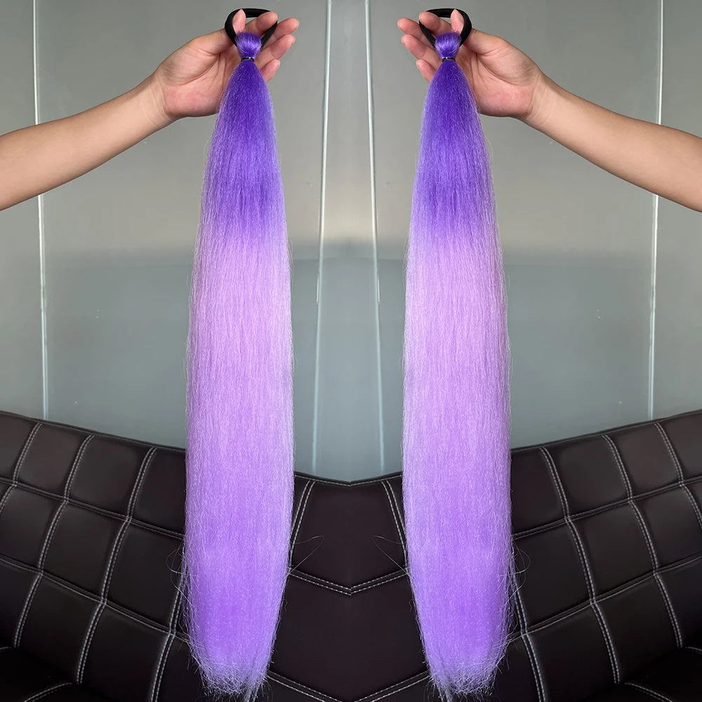 Synthetic Colorful Ponytail Extension