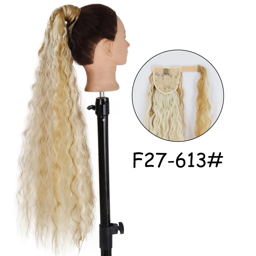 34inches Synthetic Ponytail Hair Extension