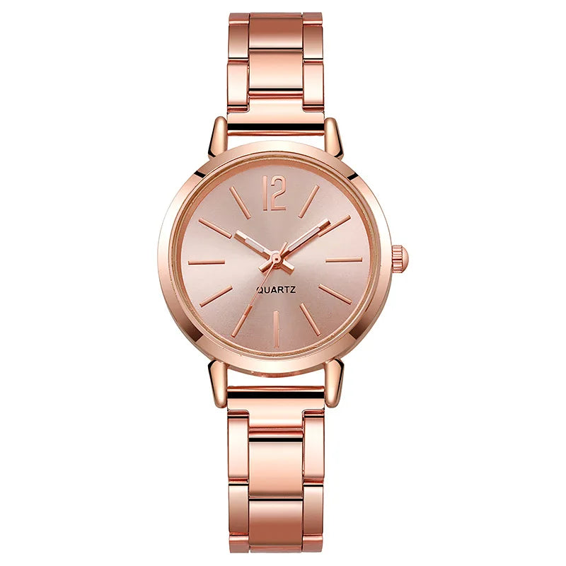 Gold Bracelet Quartz Wristwatch Watches