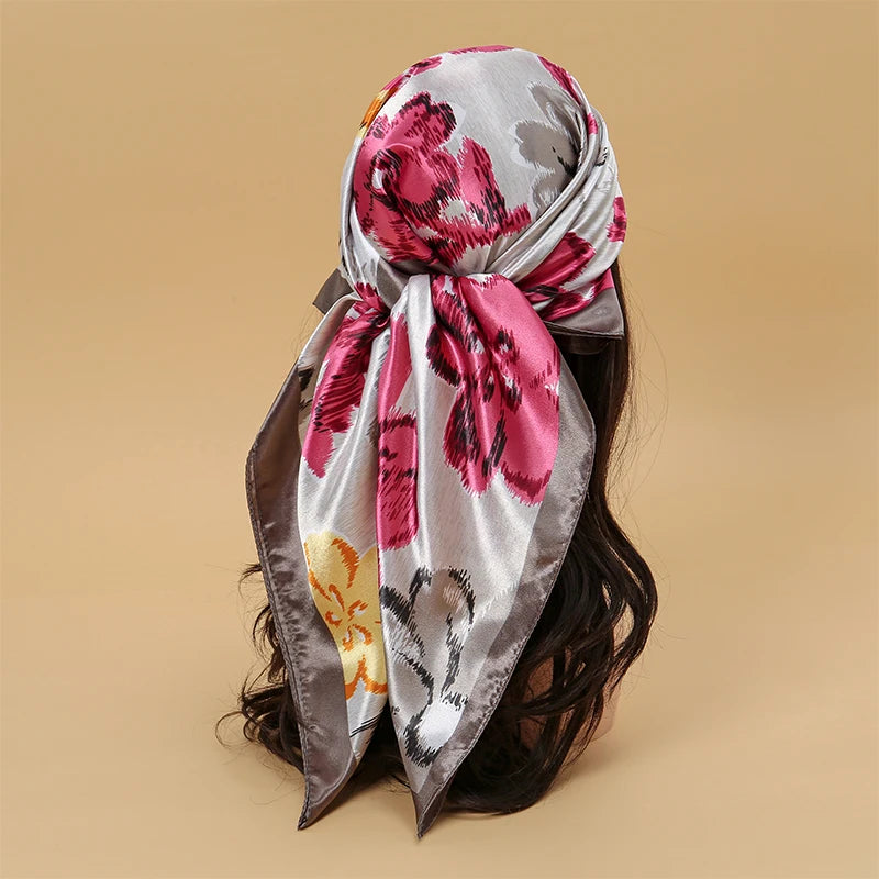 Satin Square Scarf