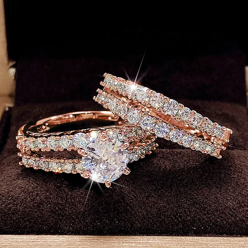 Trendy Hollow Set Ring
