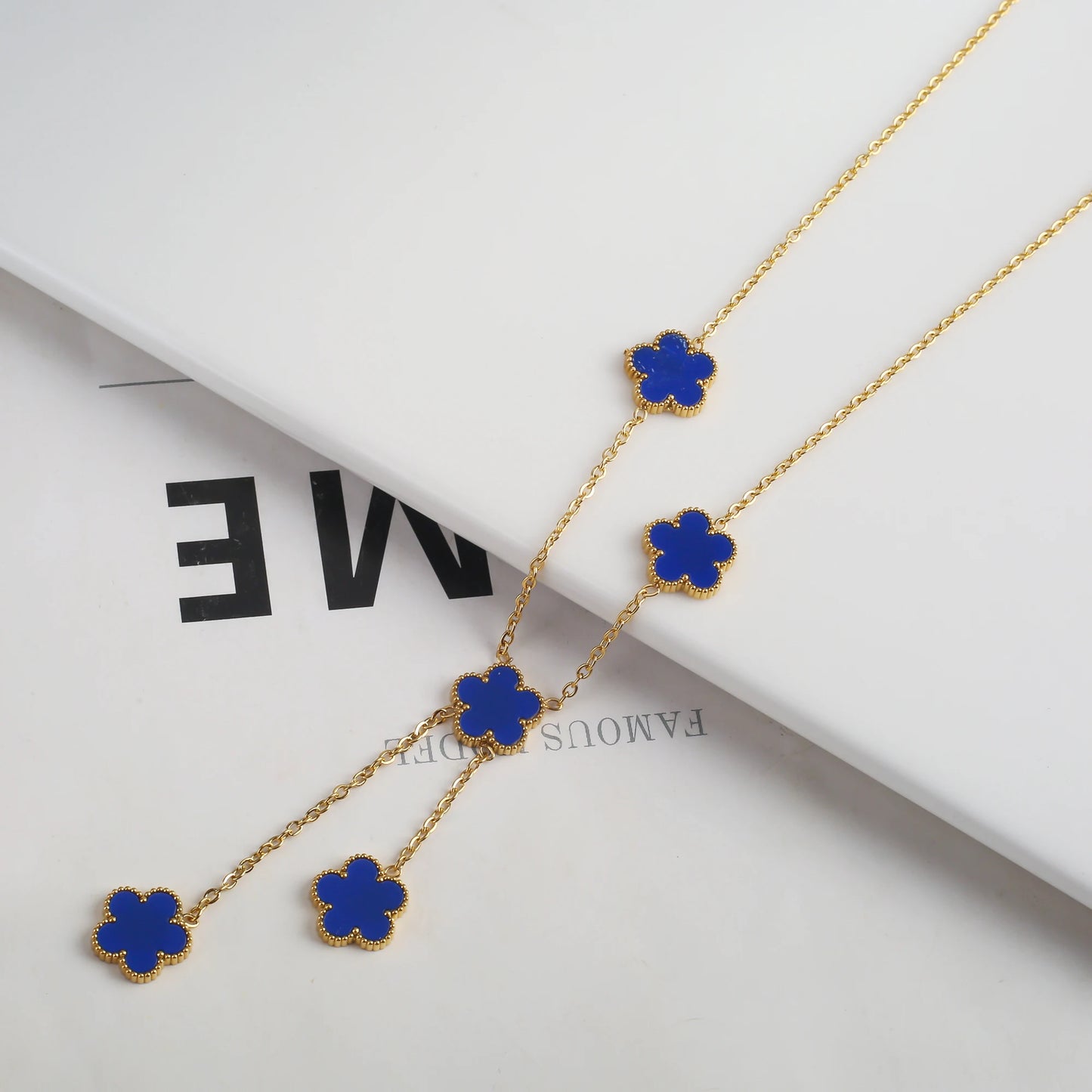 Adjustable New Design Gold Plated Stainless Steel 316L Plant Flower Bracelet