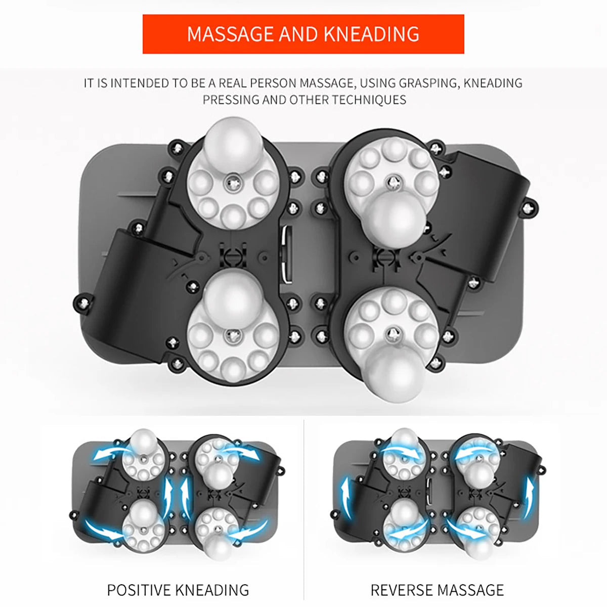 Portable U-Shape Neck Pillow Massage Machine