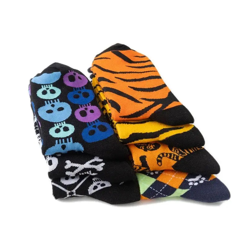 New Funky Skull Socks