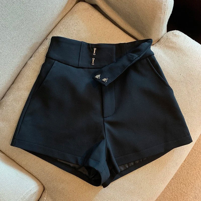 Mooyufon Black Shorts