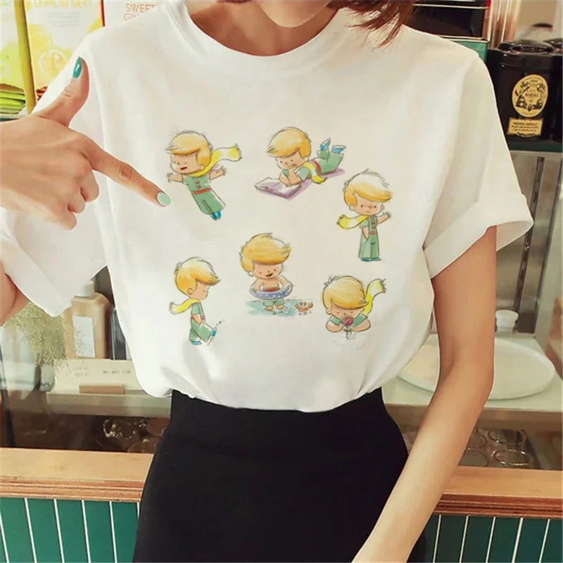 Cartoon T-shirt Little Prince