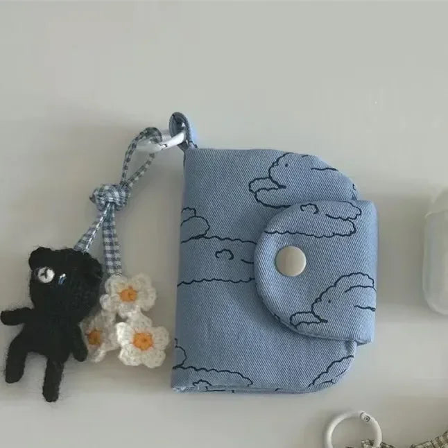 1 Pc Cute Student Coin Purse