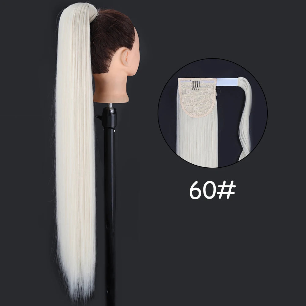34inches Synthetic Ponytail Hair Extension