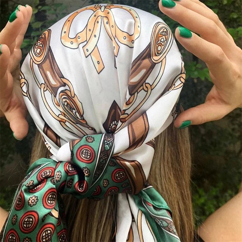 Satin Square Scarf