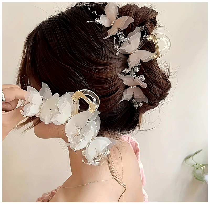2pc Fashion Butterfly Hair Clip