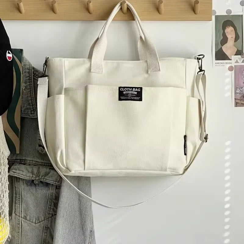 Single Shoulder Diagonal Cross Portable Tote Bag