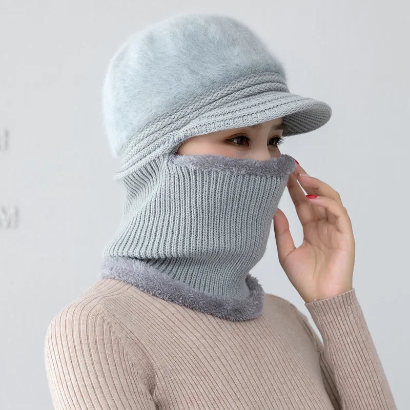 Fur Lined Keep Warm Hats For Women
