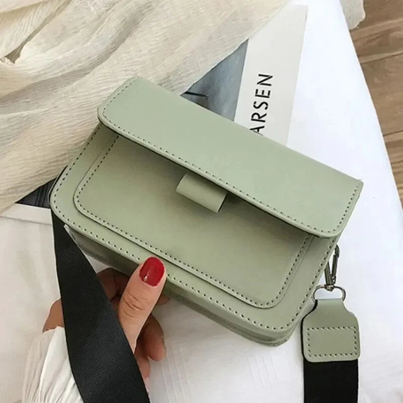 Classic Designer Leather Crossbody Bag