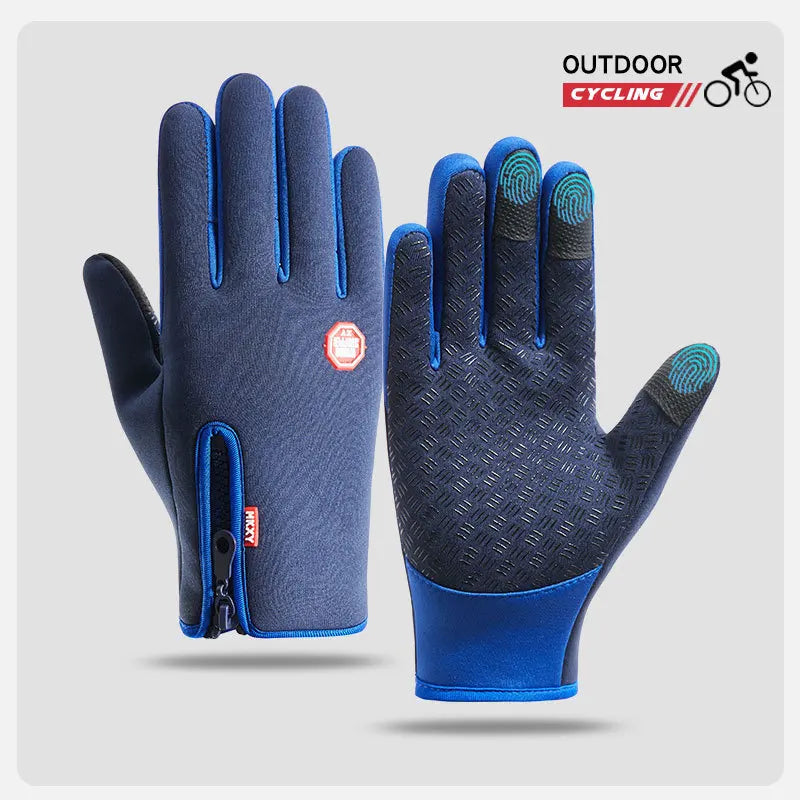 Driving Motorcycle Waterproof Thermal Non-Slip Gloves
