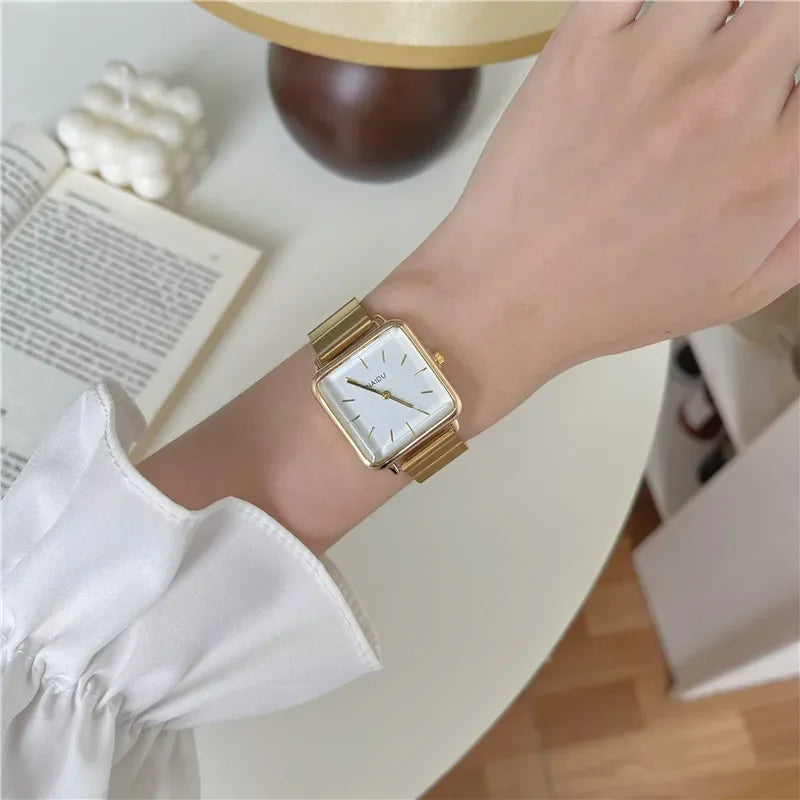 Square Watch Stainless Steel