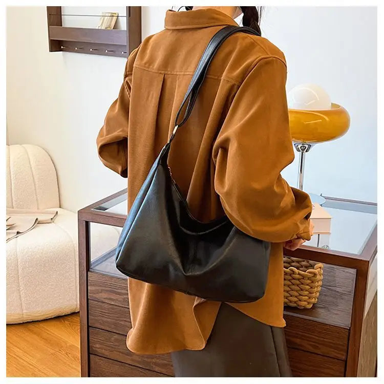 Leather Commuter Fashion Vintage Casual Tote Bag