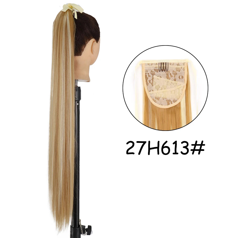 34inches Synthetic Ponytail Hair Extension