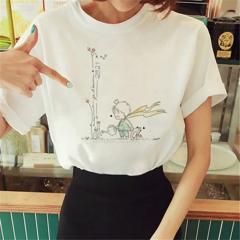 Cartoon T-shirt Little Prince