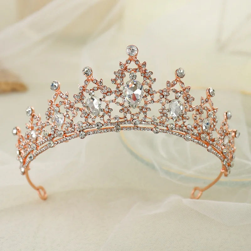 Wedding Hair Tiara Crystal