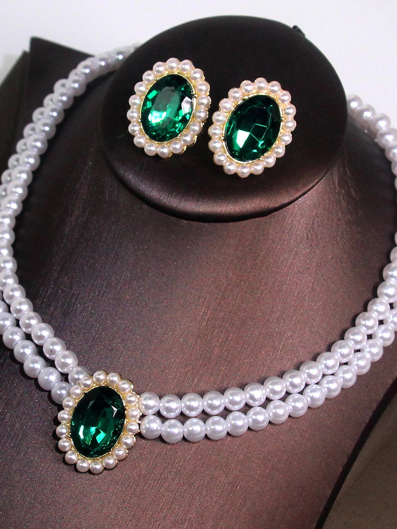 3 pieces of women's trendy jewelry set