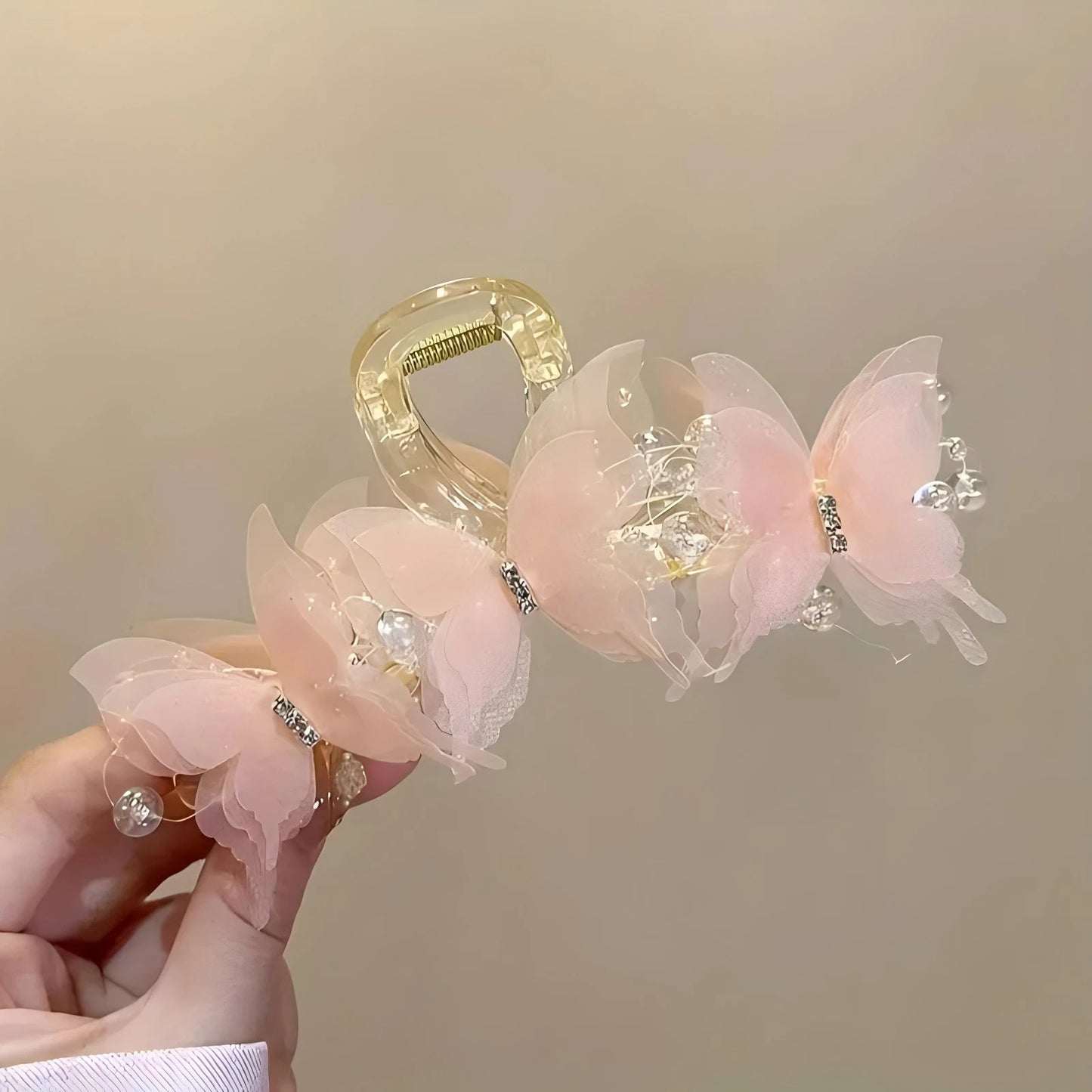 2pc Fashion Butterfly Hair Clip